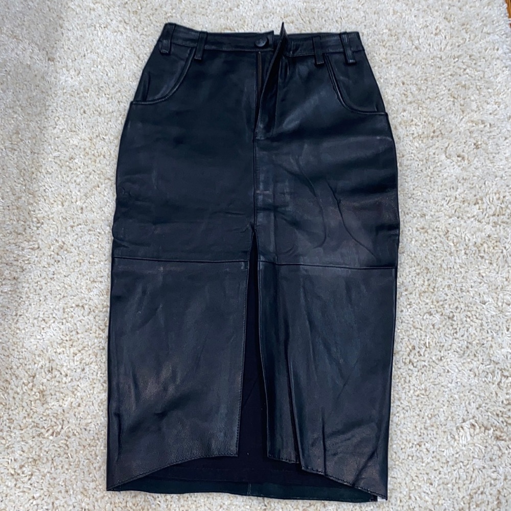 Leather skirt by one teaspoon